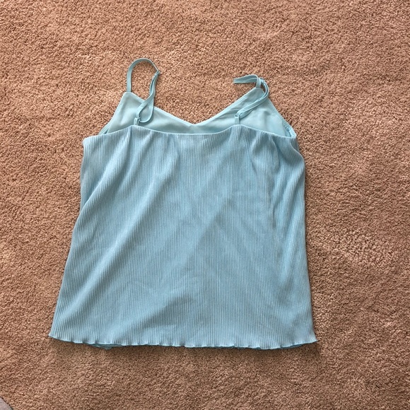 Pale Blue WHBM Camisole/Blouse - Picture 3 of 4